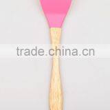 Beautiful in Desigh LFGB Testing Silicon Kitchenware With Ruber Wooden Handle thumbnail-3