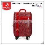Leopard Print PVC Spinner Travel Luggage Wholesale Trolley Luggage Bag thumbnail-5