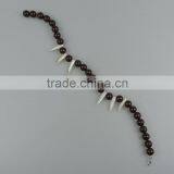 Wholesale Plastic Bead Necklace Round Beads and Pointed Beads Necklace thumbnail-6