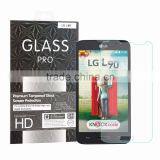 for LG L90 D405N Tempered Glass Screen Protector 9H 0.26 MM Rounded Edge Bubble Free Anti Dust Anti-scratch