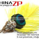 CHINAZP No.1 Supplier in China Factory Exporting Wholesale From 20-25cm Colored Balck Ostrich Feathers thumbnail-6