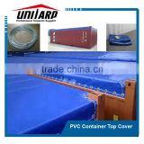 pvc container top cover with eyelets