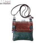 Shoulder Bag in Soft Genuine Leather Handbags Italian Bags Genuine Leather Florence Leather Fashion thumbnail-3