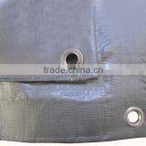 200 Gram High Quality Silver Color PE Tarpaulin With Aluminum Eyelets thumbnail-2
