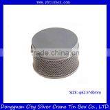 Plain Small Round Tin/ Candy Tin Box/Custom Design Tin Box