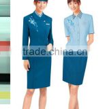 HOT selled woolen airline stewardess Uniform (OEM)