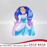 Printed Snow White cartoon balloon , cartoon printed balloon, aluminum/foil balloon for baby