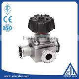 3 Way Diaphragm Valve With Stainless Steel 316L thumbnail-5