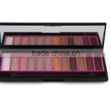 Chinese Factories Wholesale Custom 12 Slot Luxury Cosmetic Box, Fashion Beautiful Black Eye Shadow Box