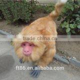 Decorative Furry Artificial Plush Toy Garden Monkey thumbnail-1