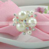 Wholesale Table Decoration Pearl Napkin Ring thumbnail-3