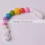 New Style Baby Toys Food Grade Silicone Baby Pacifier Chain thumbnail-1