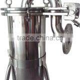 Large Filtering Area Stainless Steel Side Entry Bag Water Filter