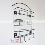 Solid Metal Modern Wall Envelope Display Rack thumbnail-2