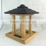 Wooden Bird Feeder in Factory /Gazebo Pet Feeder thumbnail-4