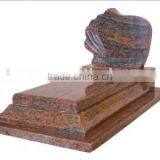 Multicolor Polished Marble Gravestone thumbnail-1
