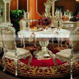 Luxury Gold Wooden Hand Carving Living Room Sofa Set thumbnail-6