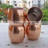 Pure Copper Moscow Mule Mug - 16oz 100% Solid Moscow Mule Mugs With No Inner Lining thumbnail-1