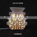 Ceramic oil burner