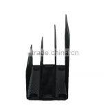 3 Divided Metal Mesh Desktop Paper And Letter Holder thumbnail-4