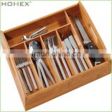 Nicely Constructed Bamboo Drawer Organizer/Homex_BSCI