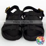 New Arrival Summer Soft Shoes Baby Girls Adjustable Hot Pink Kid Sandal thumbnail-3
