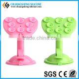 360 Degred Rotating Car Sucker Phone Holder, Silicone Holder, Plastice Phone Stand thumbnail-4