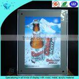 New White Table-top Animal Shaped Penguin Acrylic Magnet Photo Frame thumbnail-4