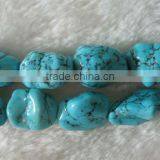12-15mm Blue Chunky Turquoise Beads thumbnail-1