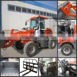 Huizhong Style 1.5ton Wheel Loader for Sale Zl15 With CE thumbnail-1