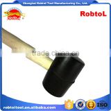 8oz Rubber Hammer Double Face Two Way Mallet Plastic Nylon Head