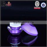 Purple Plastic Cosmetic Packaging Cream Jar 15g thumbnail-2