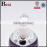 100ml Purple Lotion Pump Luxury Cosmetic Bottle and Packaging thumbnail-3