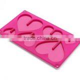 3D Love Silicone Tempering Chocolate Caramel Lollies Moulds to Create and Share Hearts thumbnail-2