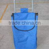 Colorful Shopping Foldable Trolley Bag With Wheels thumbnail-3