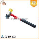 30mm Steel Tubular Handle Soft Face Hammer Two-way Mallet thumbnail-3