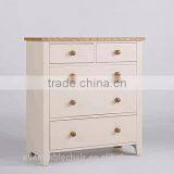 2015 Best Selling Wood White Pine 2+3 Drawer Chest for Living Room thumbnail-1