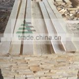 Edged birch timber