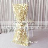 35cm*200cm 3D Taffeta Chiavari Chair Sash 20PCS A Lot Free Shipping (Purple Wafer & Cream Leaf Shape) 2 Style Can Be Choose thumbnail-3