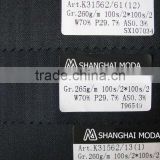 blended worsted wool fabric w70/p30 moda-t129