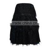 Black Short Lace Black Girls Mini Skirt thumbnail-2