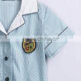 2017 New Design Primary Summer Dress School Uniform thumbnail-4