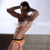 Custom Men's Sey Mesh Jock Straps Briefs Mens Jockstrap se Thongs G-Strings Gay Man Briefs Low Rise Bulge Pouch thumbnail-2