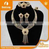 Custom Luxury African Bridal Beads Jewelry Set , Wedding Jewelry Set thumbnail-1