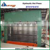 High Quality Hydraulic Plywood Hot Press Machine, BY214x8-6/15 thumbnail-1