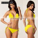 Multicolor Nylon Xxx Photos Bikini Blank Swimwear With Chest Pad thumbnail-3