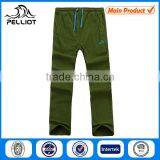 Waist Adjust Winter Men Fleece Trousers thumbnail-1