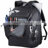 Summit TSA 15" Computer Backpack - Front Zippered Pocket With Deluxe Organization and Comes With Your Logo. thumbnail-5