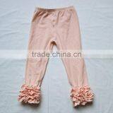 Wholesale Kids Baby Clothes Set Children Boutique Beautiful Floral Ruffle Dress Outfits Princess Tunic Wear thumbnail-4