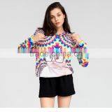Unisex Colorful Printing Sweatshirt Wholesale thumbnail-2